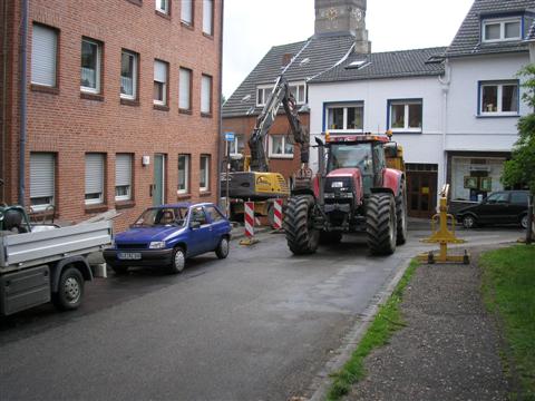 Parkplatz in Kleve